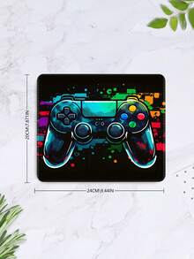 Mouse Pad 24x20cm-Non-Slip Rubber Base-Washable Rectangular Table Pad, Suitable For Home And Office Decoration-Mouse Pad With Non-Slip Rubber Edge Stitching For Laptop And PC (Game Machine) - View 7