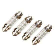 GLANBERT 2pcs/Set 42mm 8 LED Car Interior Light C5W 239 Dome Light Bulb, Blue/White/Red, Auto Accessories - Double-pointed 8LED - View 12