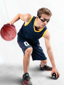 Kính tập luyện rê bóng nhẹ, có thể điều chỉnh, giúp tránh cúi đầu, thiết bị hỗ trợ tập luyện bóng rổ dành cho cả nam và nữ, thiết kế công thái học giúp cải thiện độ chính xác và tư thế, phụ kiện dụng cụ tập luyện bóng rổ. - Nhiều màu - Xem 9