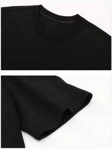 Los éxitos populares de 2026: Camiseta gráfica para mujer con diseño de Chihuahua lindo que necesita más sueño - Camisón 100% casual, manga corta, cuello redondo, suave y cómoda, camiseta de regalo para amantes de los perros. - Negro 3 - Ver 2