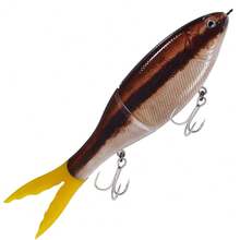 Heng Jia 1pc Sinking 2-Section Bait, 173mm 41g Removable Perch Fishing Lure, Swimbaits For Big Fish Angling Tackle - Multicolor - View 9