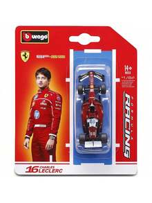 2025新款 1:64比例 Bburago 2025 F1 合金車模 -  SF25/Red Bull RB21/ W16 E Performance/ MCL39 合金賽車模型 完美收藏品 節日生日禮物 - 彩色 - 查看 10