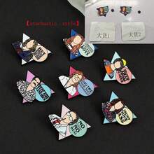 1pc Popular TV Series Premium Member Badge, Random Style, New Year/Valentine's Day/Easter Gift - Multicolor - View 8