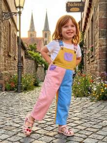 Tween Boys Denim Overalls & Jumpsuits - 白色 - 查看 4