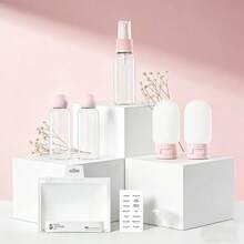 Travel Bottled Set Shampoo Shower Gel Hose Squeeze Bottle Toner Makeup Water Spray Empty Bottle - View 4