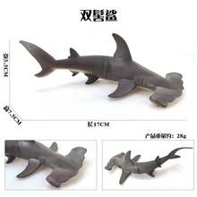 1/26比例 2026新款海洋生物模型，大白鲨/巨齿鲨/蓝鲸逼真静态实体减压模型，学生科学教育玩具，男孩/模型爱好者惊喜生日礼物，史前巨齿鲨收藏级桌面展示品 - 彩色 - 查看 8