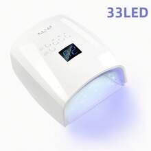 Rechargeable UV LED Nail Lamp, Cordless Nail Dryer For Gel Polish, Professional Nail Art Tools For Home And Salon Use - View 2