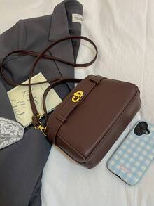 2026 New Style Fashion-Intimate Retro Style Multi-Purpose Elegant Ladies' Daily Commuting Crossbody Bag - Coffee - View 10