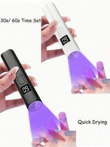 Đèn UV LED cầm tay, đèn UV chuyên nghiệp, đèn sấy móng tay gel, đèn sấy nhanh cho móng gel, đèn LED làm móng gel, máy sấy móng gel mini cầm tay, gel làm móng, đèn pin USB dùng cho việc tự làm móng tại nhà, dụng cụ làm móng, món quà tuyệt vời nhất dành cho phái nữ. - Nhiều màu - Xem 2
