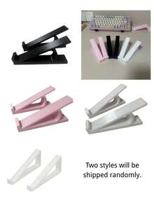 1 Pair Adjustable Keyboard Risers, Tilt Angle Adjustable 20°, Comfortable Typing, Compatible With Roland, Arturia, Korg, Novation, Teen Engineering EP-133 KO II And Other Music Devices - Non-Slip Design, Enhanced Stability, Office Desk Accessory, Office Decor, Laptop Accessory, Office Supplies - A - View 10