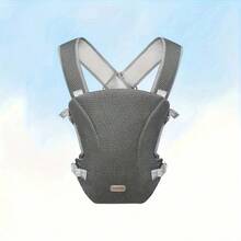 1pc Baby Mesh Backpack Carrier, Cross-Back Design, Adjustable Pressure-Relieving Shoulder Straps, Breathable Mesh For Ventilation, Lightweight Convenient Carrying Solution For Infants & Toddlers - Baby Mesh Breathable Baby Carrier - View 11