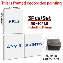 3pcs Customized Numeric Wall Art, Choose From 3 Printing Types, Family/Couple Personalized Poster, Customized Wall Art, Photo Customization, Customizable Items, Frameable, Room Decor, Anniversary Gift, Aesthetic Home, Japandi Decor - 3PCS - View 15