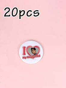 Bộ 1/2/5/100/200 huy hiệu/ghim cài ảnh cá nhân hóa, phong cách lãng mạn dễ thương, trang trí cho ba lô, áo khoác, trang phục hàng ngày, quà tặng huy hiệu ảnh cá nhân hóa cho cặp đôi/người yêu/vợ chồng, huy hiệu trang trí thời trang cho túi xách, mũ, quần áo, huy hiệu kỷ niệm cặp đôi có thể tùy chỉnh văn bản, quà tặng độc đáo - phong cách 4 - Xem 26