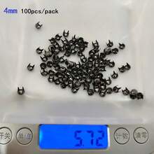 50/100pcs/Pack 3-10mm 4 Claw Cone Spike Rivets Studs Spots Nailhead Punk Rock DIY Leather Craft For Clothing Bag Shoes Parts Decoration - A - View 33