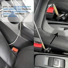 3pcs Heavy Duty Magnetic Clamps And Magnetic Lifters With Telescopic Extendable, Bendable Magnetic Rods - Flexible Magnetic Pickup Tools, Heavy Duty Metal Construction, Suitable For Automotive Repair, Mechanics And DIY Projects, Magnetic Grabber Tools, Magnetic Pickup Tools, Powerful Magnetic Sweeper - 3PCS - View 6