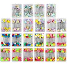 New Sewing Pins, Patchwork Tools For Embroidery, Fixed Pin, Button Pin, Patchwork Pin For Sewing Positioning And DIY, 50 Pcs/Units ACDD - 02 - View 3
