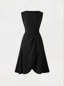 Elegant Everyday Dress, Romantic And Charming Dress For Valentine's Day Black - Black - View 5