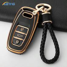 Brand New TPU Car Key Fob Cover, Fit For Audi A1 A3 A4 A5 A6 A7 A8 Quattro Q3 Q5 Q7 S4 S5 S6 S7 S8 R8 TT Key Shell Protective Accessory - Audi a - View 9