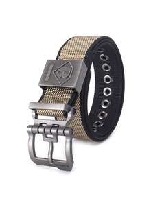 New Arrival Zipper Double-Sided Bead Texture Durable Men's Belt Fashion Youth Casual Quick-Dry Nylon All-Weather - Multicolor - View 9