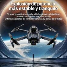 Drone With Camera For Adults, Equipped With A 4K Camera, With A Foldable Three-Axis Gimbal, Extended Flight Time, Remote Control With High-Definition Screen, Automatic Return To Home Function And Beginner Mode, With - View 1