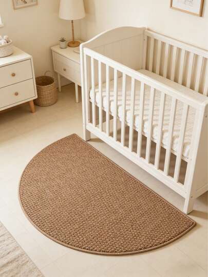 1 tấm thảm hình bán nguyệt quả dứa, thảm trang trí phòng trẻ em, thảm chơi cho trẻ em, thấm hút và chống bẩn, thảm chống trượt, thảm trang trí, trang trí phòng ngủ, thảm nhỏ, thảm trải sàn, trang trí nhà cửa, thảm ngoài trời, thảm có thể giặt được.