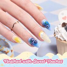 Beetles Pink Gel Polish - Strawberry Milk Light Pink Pastel Nail Polish, Same Color Same Bottle, Long Lasting Soak Off UV LED Nail Art, Spring Manicure Salon Gifts For Her - 藍莓冰沙 - 查看 4