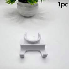 مشبك حامل ماكينة الحلاقة للاستخدام في الحمام، يناسب أقطار قضبان 23-25 مم، تصميم محمول للسفر والتخزين في المدرسة الداخلية، ثابت ولا يزلق، بدون حاجة لثقب، مقاوم للماء - متعدد الألوان - مشاهدة 4