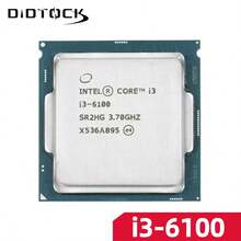 Procesador Intel Core I3 6100 de 3.7GHz para computadora de escritorio, socket LGA 1151 - Ver 1