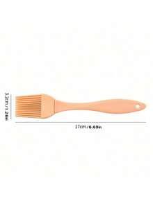 1pc Home Mini BBQ Grill Oil Brush, Silicone Material Heat-Resistant, Easy To Clean - View 8