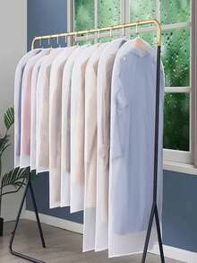 Bộ 5 túi đựng quần áo trong suốt chống bụi, có thể giặt, có ngăn treo, dùng để bọc vest/áo khoác, bảo vệ quần áo có khóa kéo toàn bộ, chất liệu PEVA chống mối mọt, lý tưởng để sắp xếp tủ quần áo, tiết kiệm không gian và dễ sử dụng, bảo vệ quần áo khỏi bụi, ẩm và côn trùng, phù hợp cho gia đình và phòng ngủ khi đi du lịch. - Nhiều màu - Xem 9