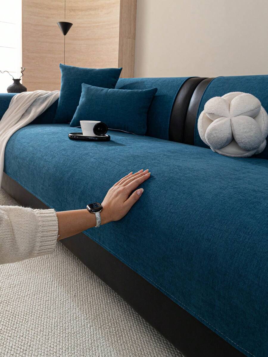 1 chiếc vỏ đệm sofa nhung mềm mại, kiểu dáng hiện đại tối giản, chống trượt, chống bụi và có thể giặt được, màu xanh tươi mát và thời trang, mềm mại và không phai màu, thân thiện với thú cưng, có thể điều chỉnh cho sofa góc, phù hợp cho phòng ngủ, văn phòng, phòng khách, sofa chữ L và sofa 1/2/3/4 chỗ ngồi.