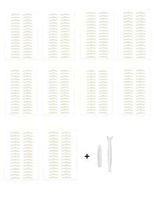 10pcs 3D Dog Eye Double Eyelid Tapes, Lift Eyes Naturally, Long-Lasting & Sturdy - Nude - View 11