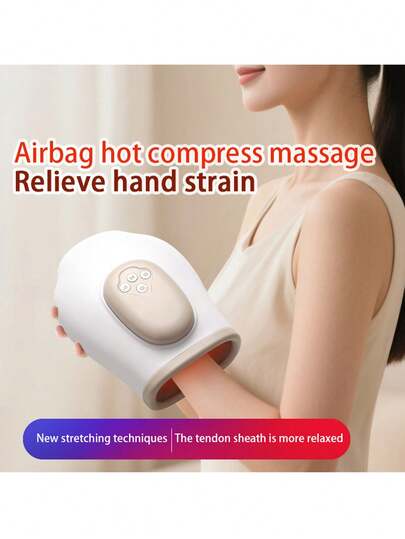 Hand Massager,Valentines Day Gifts For Her Him Birthday Gifts For Women Mom Hand Massage Machine With Heat And Compression Cordless Electric Hand Massager For Arthritis And Carpal Tunnel Battery Capacity 2000mAh