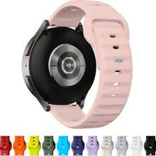 Dây đeo silicon thể thao 20/22mm tương thích với Samsung Galaxy Watch 4 5 Pro 40mm 44mm 45mm 42/46mm. Vòng đeo tay Active 2 tương thích với GT2/3 Pro. - Garmin Vivoactive 6/5/3/ - Xem 12