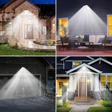 1 Packs Of Outdoor Solar Street Lights, IP65 Solar Street Lights, LED Solar Parking Lights, Solar Street Lights From Dusk To Dawn, Suitable For Courtyards, Patios, And Garden Floodlights - 超亮-1PCS - 查看 4