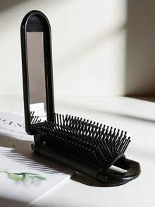 1 chiếc lược gấp gọn in hình "Yêu bản thân", kèm gương mini, lược du lịch bỏ túi, phù hợp cho cả nam và nữ, ý tưởng quà tặng. - Nhiều màu - Xem 7