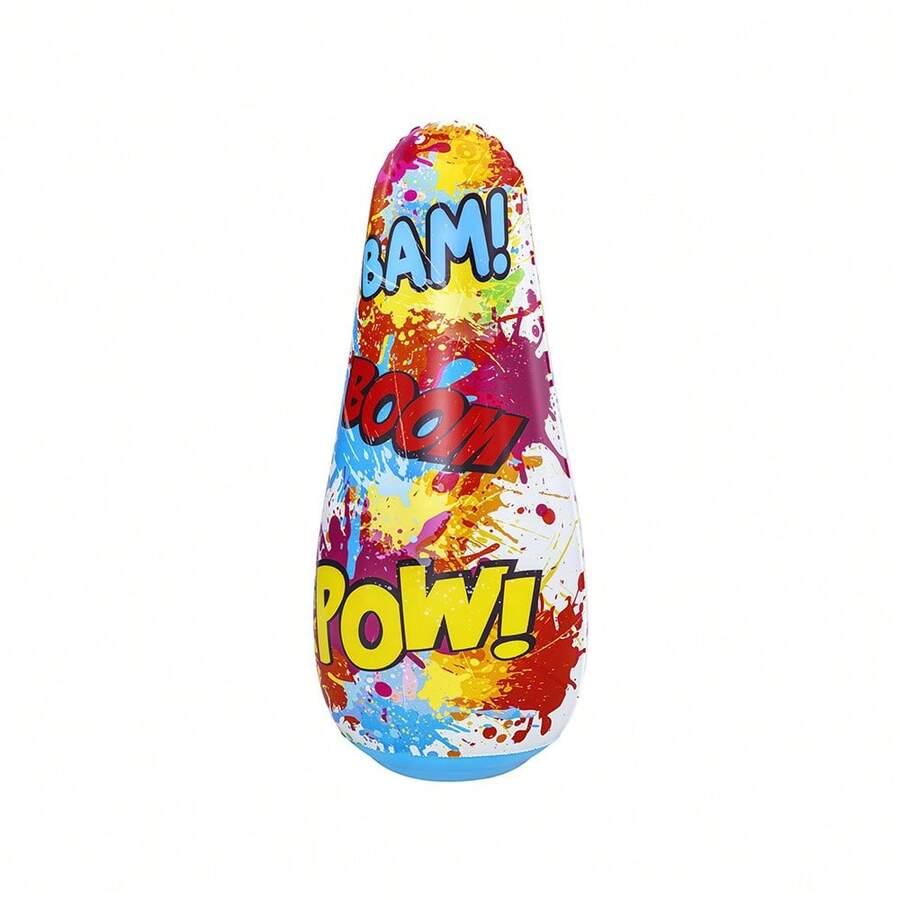 Bolsa De Boxeo Inflable Puchingbag Infantil Bestway Boom - Multicolor - Ver 1