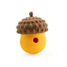 耐咬硅胶狗狗玩具，宠物慢食喂食器，狗狗益智玩具，弹性，蘑菇头，慢食，互动，硅胶材质，宠物猫狗慢食玩具，增强智力互动 - 500ml - 查看 9