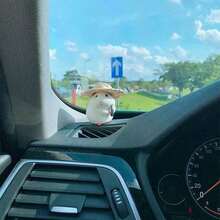 Car Decoration Hamster Car Accessories New Console Cute Car Interior Pendant Decoration Cool Decoration Accessories - 多色的 - 查看 6