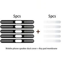 Bộ sản phẩm gồm miếng dán bảo vệ nút camera TPU và lớp lưới chống bụi, tương thích với dòng sản phẩm Apple, chống trầy xước và mồ hôi, cắt chính xác, tăng cường độ nhạy cảm ứng, tương thích với nhiều loại ốp lưng điện thoại. - Nhiều màu - Xem 11