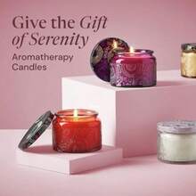 4支装持久留香香氛蜡烛礼盒套装，送给妈妈的节日和生日礼物 - 均碼 - 查看 2