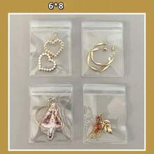 PVC Transparent Jewelry Storage Bag, High-Quality Thickened Self-Sealing Bag Suitable For Jewelry And Earrings, Anti-Oxidation - Multicolor - View 7