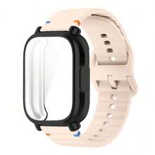 小米 Watch 5 Active/5 Lite 全屏保护壳+硅胶表带,采用 TPU 软壳和透气运动表带。 - Redmi Watch 5Active - 查看 12