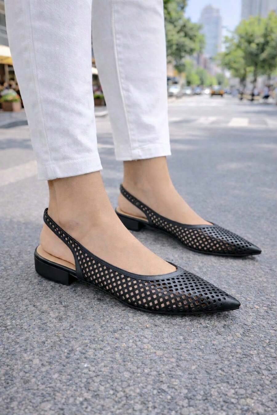 ENERGY FOOTWEAR SLINGBACK FEMME E1116 - Noir - Voir 1