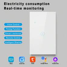 US Standard WiFi Smart Water Heater Switch With Energy Monitoring - APP Remote Control, Compatible With Alexa/Smart Home/Tuya, Voice & Timer Functions, Real-Time Power/Current/Voltage Tracking, Daily/Monthly/Annual Statistics, 5000W High Load, Tempered Glass Panel, Backlit Switch - Multicolor - View 14