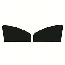 4pcs/Set Universal Car Sunshade, Summer Sun Protection, Foldable Magnetic Side Window Sun Visor, Front And Rear Window Sunshade, Car Accessories - A - View 12