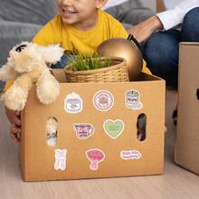 50张粉色阅读贴纸，可爱卡通剪贴簿美学贴纸套装，趣味书籍贴纸，书籍主题贴纸，头盔贴纸，越野摩托车贴纸，乙烯基防水贴纸，适用于水瓶、电脑、笔记本电脑、手机、行李箱、笔记本、冰箱等。 - 彩色 - 查看 6