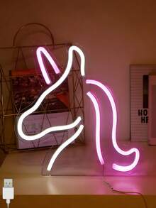 Assorted LED Neon Sign Lights With USB Cable (Basketball/Coffee/Cat Pattern) - Decorative Wall Lights For Home, Bar, Party, Bedroom And Studio - Multicolor - View 13
