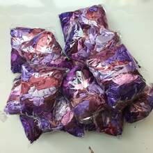 12个紫色缎面发圈，优雅缎面发绳，女士日常佩戴，发圈，家居美发饰品 - 紫色12裝 - 查看 9