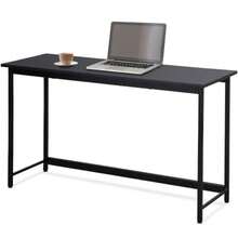 組立簡単 アイリスオーヤマ パソコンデスク シンプル 幅120cm 奥行40cm ブラック×ブラック ベーシックデスク 勉強机 ワークデスク 120×40 BDK-1240 - ブラック - チェックする 2